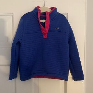 Vineyard Vines Kids Blue and pink Sweatshirt